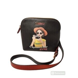 Nicole Lee Crossbody Nikki Capture Your Smile Purse Photographer Cottage Core